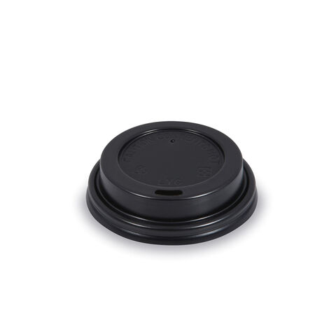 Víčko vypouklé černé 62 mm - 50 ks