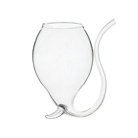 Designová sklenice na koktejly SHERLOCK PIPE- 320 ml