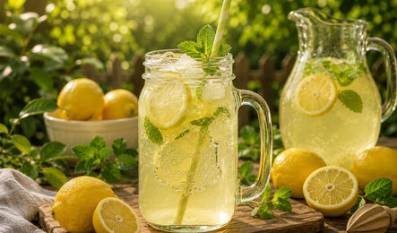 Nejlepší domácí limonáda do letních dnů