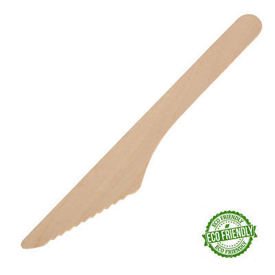 Nůž ze dřeva 16 cm - 100 ks