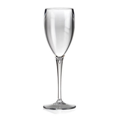 Plastová sklenice na sekt čirá - 170 ml