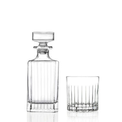 Set RCR Crystal Timeless karafa + 6 whisky sklenic - 2